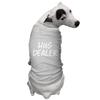 Hug Dealer - Dog Shirt (Light Gray, X-Small) view 2