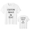 Design Your Own Custom Youth Blend Tee, Create Your Own Design Tee Shirt, Upload Photos & Type Text, Gift Your Loved Ones White view 3
