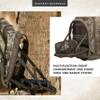 Insights Hunting by frogg toggs - The Element, Heavy Duty 1,831 Cubic Inch Hiking Fishing Camping Hunting Backpack, Realtree Timber view 4