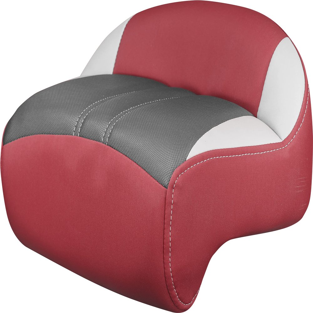 Tempress Pro Casting Boat Seat (Red/Gray/Carbon)
