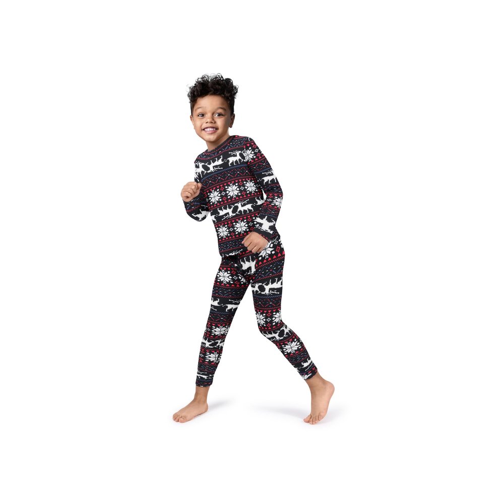 Rocky Thermal Underwear Kids, Boys Thermal Underwear Set Long Johns Thermals Kids Base Layer kid thermals top bottom set Boys Winter Clothes Shirt & Pants, Ski/Extreme Cold (Christmas, X-Large)