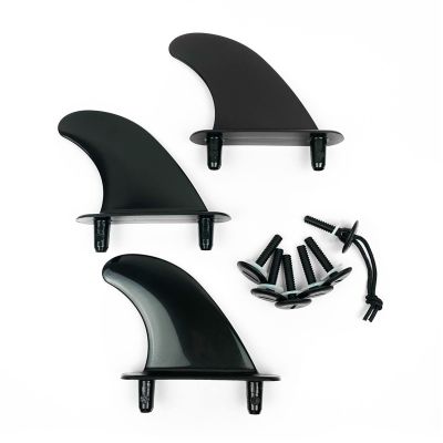 WaveStorm 4.5in Bolt Thru Fin Set // Fin Set for Bolt Through Surfboards