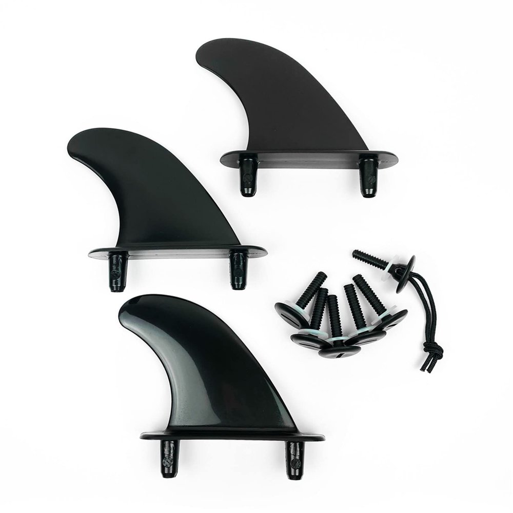 WaveStorm 4.5in Bolt Thru Fin Set // Fin Set for Bolt Through Surfboards