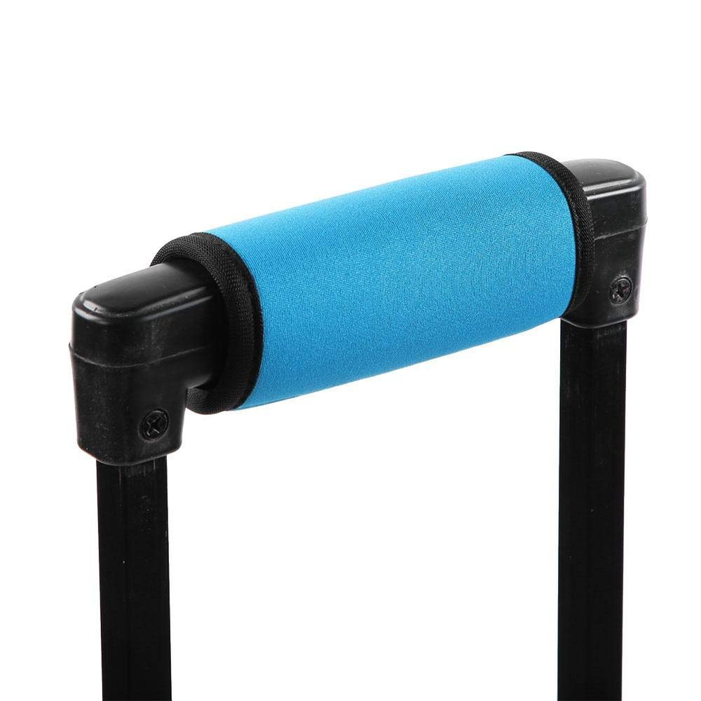 Alomejor Door Handles Cover Comfort Neoprene Luggage Handle Wrap Grip Luggage Identifiers for Traveling(Blue)