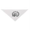 TOOLOUD Tacos Y Cervezas Printed White Dog Bandana 26 Inch view 1