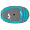 Ho bie Coaster Inflatable SUP 10' Teal/Gray Includes Paddle view 1