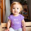 Cousins Make The Best Friend T-Shirt for Baby and Toddler Girls Fun Family Outfits Purple Shirt 3T view 3