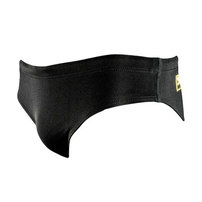 FINIS Youth Brief Solid Black 24