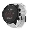 WIIKAI Replacement Strap Bands, Silicone Watch Band Compatible for SUUNTO 9 (White) view 2
