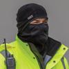 KLEIN TOOLS 60132 Balaclava, Warm Breathable Fleece Wind Proof Hinged Balaclava Face Mask, Black view 4