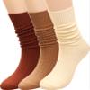 3 Pairs Women Winter Wool Cable Knit Crew Knee High Boot Socks,Size 5-11#W919 (Polyester Blend, Color D28) view 1