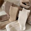 3 Pairs Women Winter Wool Cable Knit Crew Knee High Boot Socks,Size 5-11#W919 (Polyester Blend, Color D28) view 3