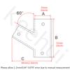 316 Stainless Steel Polished Right and Left Sides Marine Grade Handrail Fitting 60 Deck Hand Tee for 1 inch Tube/Pipe of Boat Marine Solid view 2