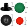 Coopay Air Hockey Pushers and Pucks, Air Hockey Paddles, Goal Handles Paddles Replacement Accessories for Game Tables (4 Striker, 8 Red Puck Pack) view 2