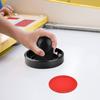 Coopay Air Hockey Pushers and Pucks, Air Hockey Paddles, Goal Handles Paddles Replacement Accessories for Game Tables (4 Striker, 8 Red Puck Pack) view 4
