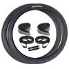 Sunlite Cruiser 927 Classic Beach Road Street Balloon Sun Bicycle Tire Bike Bundle 24 x 2.125 (Black Tire Bundle) view 1