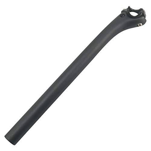 Carbon Seatpost RXL SL Bike Seatpost Carbon Fiber Seat Post Carbon Fiber Bike Seat Posts 31.6 for Downhill Bikes Offset Seatposts Black UD Matte Offset 25mm Mountain Bike Seatposts (31.6x400mm)