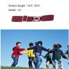 4Pcs Kids Elastic Belt, Uspacific Adjustable Stretch 8-word Buckle Leisure Simple Toddlers Cute Belts view 3