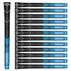 Geoleap Golf Grips Set of 13- Cord Rubber Compound Material, Hybrid Golf Club Grips, All Weather Performance. (Blue, Midsize) view 1
