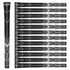 Geoleap Golf Grips Set of 13- Cord Rubber Compound Material, Hybrid Golf Club Grips, All Weather Performance.(Black, Midsize) view 1
