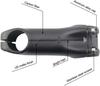 RXL SL rxl stem Stem MTB Carbon Stem 31.8 70mm stem Road Bike Stem 6 70mm Downhill Bike Stem Black UD Matte Full Carbon Handlebar Stems Carbon Fiber Bicycle Stem for Mountain Bike Stem 6 Degree view 3