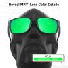 Mryok XELD Replacement Lenses for Oakley Bottlecap - Chameleon Green view 3