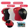 Knee Pads for Kids Kneepads and Elbow Pads Toddler Protective Gear Set Kids Elbow Pads and Knee Pads for Girls Boys with Wrist Guards 3 in 1 for Skating Cycling Bike Rollerblading Scooter view 2