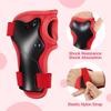 Knee Pads for Kids Kneepads and Elbow Pads Toddler Protective Gear Set Kids Elbow Pads and Knee Pads for Girls Boys with Wrist Guards 3 in 1 for Skating Cycling Bike Rollerblading Scooter view 3