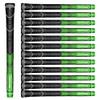 Geoleap Golf Grips Set of 13- Cord Rubber Compound Material, Hybrid Golf Club Grips, All Weather Performance.(Green, Standard) view 1