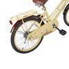 COEWSKE 20 Inch Kids Bike Bicycles Fantasy-Style, Children Toddler Girls Leisure Bicycle with Basket Kickstand Included Fit for 6-10 Years Old Or 49-57 Inch Kids (Yellow) view 3