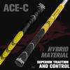 Geoleap Golf Grips Set of 13- Cord Rubber Compound Material, Hybrid Golf Club Grips, All Weather Performance.(Yellow, Standard) view 2