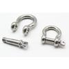 MroMax M12 304 Stainless Steel U-Shape Bow Shackle Wire Rope Fastener Silver Tone 10Pcs view 4