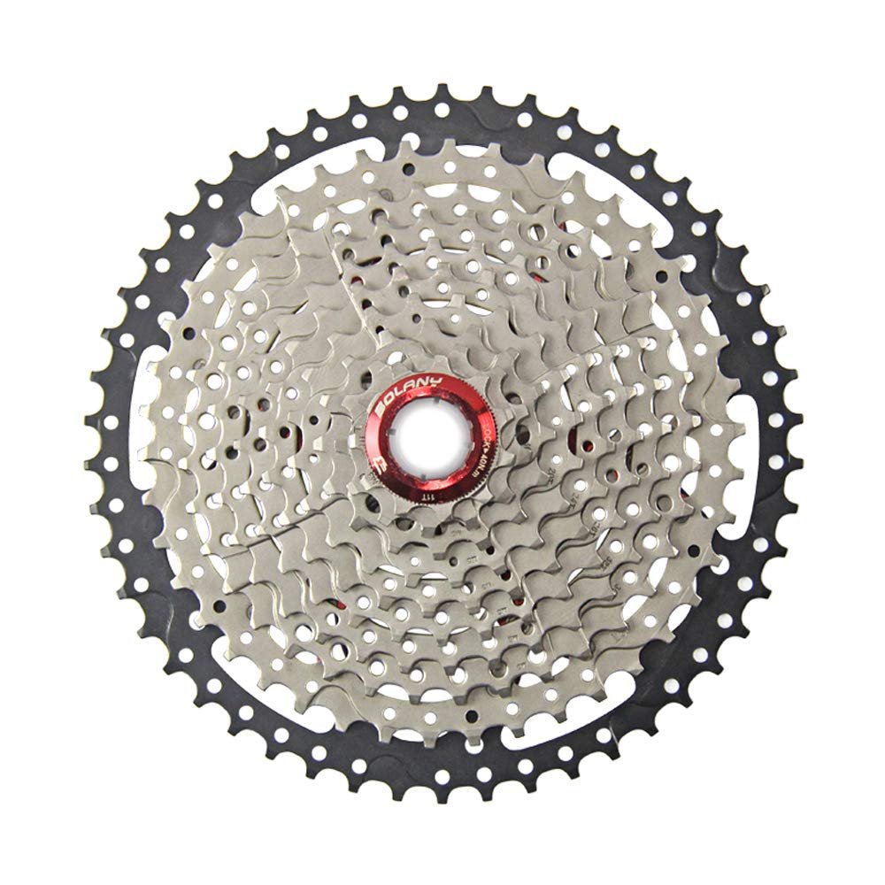 BOLANY Bike 8/9/10 Speed Cassette 11-25T/32T/36T/40T/42T/46T/50T Fit for MTB Bike, Road Bicycle, Lightweight Cassette, Compatible with Shimano SRAM Sunrace