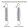 5.5 Inch Trampoline Springs Heavy Duty Stainless Steel ReplacementSpring, Set of 16 view 4
