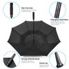 MRTLLOA Automatic Open Golf Umbrella, Extra-Large Oversized Double Canopy Vented Windproof Waterproof Stick Rain Golf Umbrellas for Men and Women(Navy Blue/62 inch) view 4