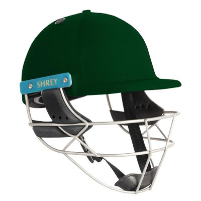 Shrey Master Class Air 2.0 Stainless Steel Green Small Cricket Helmet