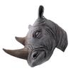 Happyyami Rhino Mask for Halloween Horror Cosplay Lightweight and Comfortable Headwear Prank Cap for Adults view 2