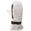 Swany Women's Supreme Snow Sports Ski Smooth Grain Leather Mitts with Removable Stretch Fleece Touchscreen Compatible Glove, White, Large view 2
