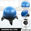 CanDo unisex adult Without Back CanDo Ball Chair, Blue, Size US view 4