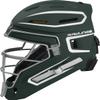 Rawlings | MACH Catcher's Helmet | Baseball | Junior (6 1/2" - 7") | Dark Green/White view 3