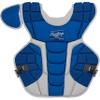 Rawlings | MACH Catcher's Chest Protector | Baseball | Intermediate | Royal/White view 1