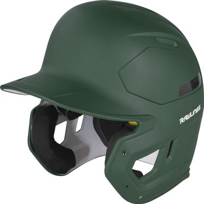 Rawlings | MACH CARBON Baseball Batting Helmet | X-Large (7 5/8" - 8") | Dark Green