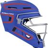 Rawlings | VELO 2.0 Catcher's Helmet | Baseball | Junior (6 1/2" - 7") | Royal/Scarlet view 4