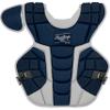 Rawlings | MACH Catcher's Chest Protector | Baseball | Intermediate | Navy/White view 1