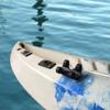 Brocraft Kayak Paddle Holder / Clip - Universal Fit (28mm to 36mm) - Blue Rubber view 2