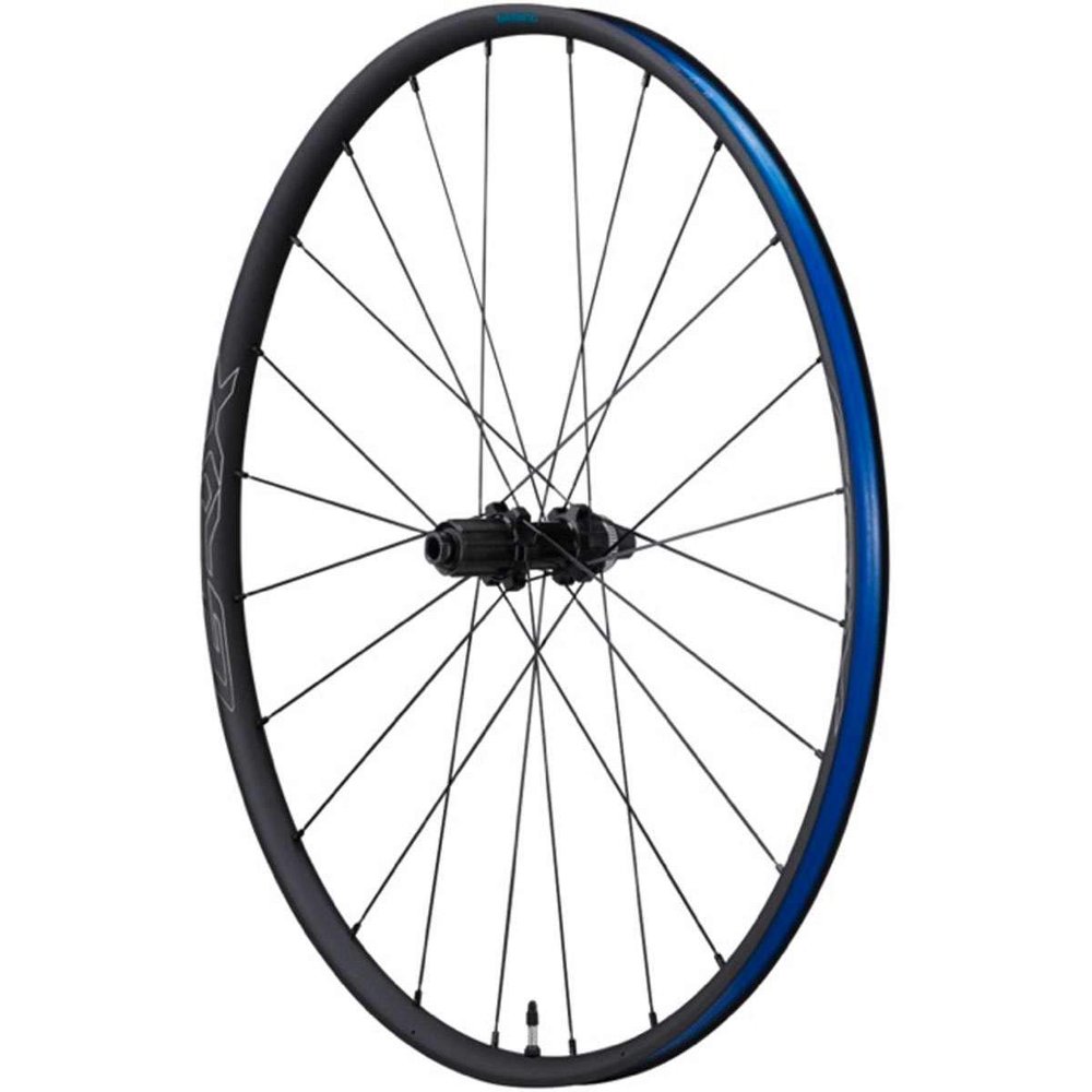 SHIMANO WH-RX570 FRONT WHEEL 700c 24H 12x100mm CL DISC BLACK