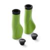 BW USA Ergo-Lock 2.0 Grips  Dual Lock-On MTB Bike Handlebar Grips - Green view 1