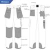 Kolossus Strength Utility Work Pant |10 Pockets and PE Reinforced Knees Navy view 3