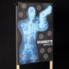 Paper Targets for Shooting Range - 25 x 38 in, 50 Pack, 2 Human Silhouette Designs - Realistic X-Ray Skeleton Anatomy with Red Scoring Marks - Indoor & Outdoor Pistol Targets view 3