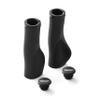 BW USA Ergo-Lock 2.0 Grips  Dual Lock-On MTB Bike Handlebar Grips - Black view 1